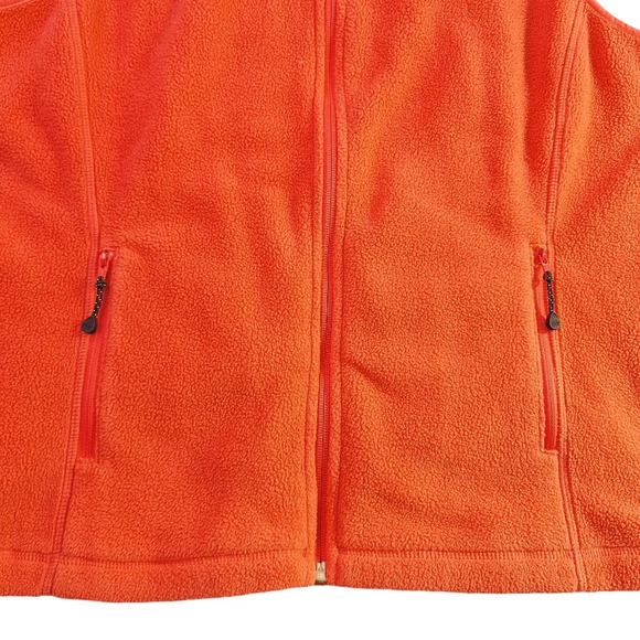 Vineyard Vines Women Large Full Zip Fleece Vest Hiking‎ Camping Outdoor Pockets - Picture 4 of 13